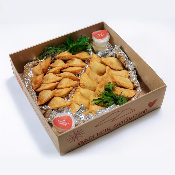 Бокс уральские посикунчики с мясом М (30 шт)