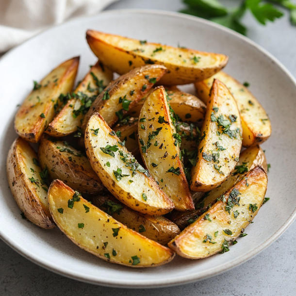 Картофель запеченный с травами Картофель запеченный с травами
