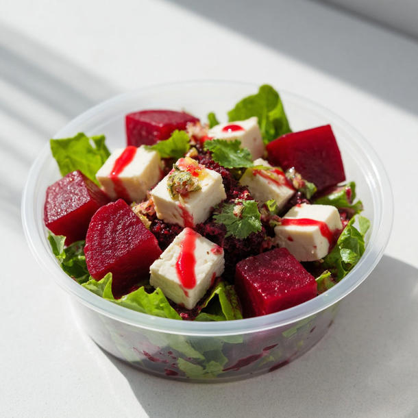 Салат Винегрет с тофу