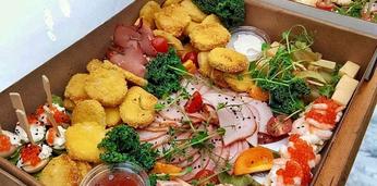 Фуршетное меню для детского праздника на 12 персон