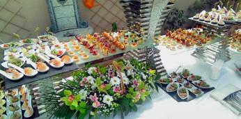 Популярный фуршетный сет с шашлычками на 36-40 персон