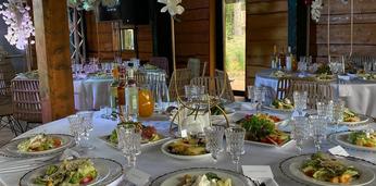 Банкет с обслуживанием стандарт на 30 персон