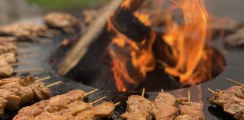 Барбекю с обслуживанием стандарт на 30 персон