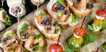 Фуршет с горячими закусками на 15 -20 персон